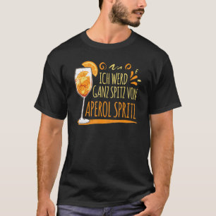 T-shirt Cocktail J'Ai Porté Ganz Spitz Par Aperol Spritz