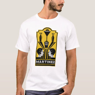 T-shirt Cocktail Martinez Art Déco