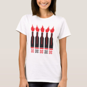 T-shirt Cocktail Molotov de l'Ukraine