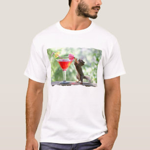 T-shirt Cocktail potable d'écureuil