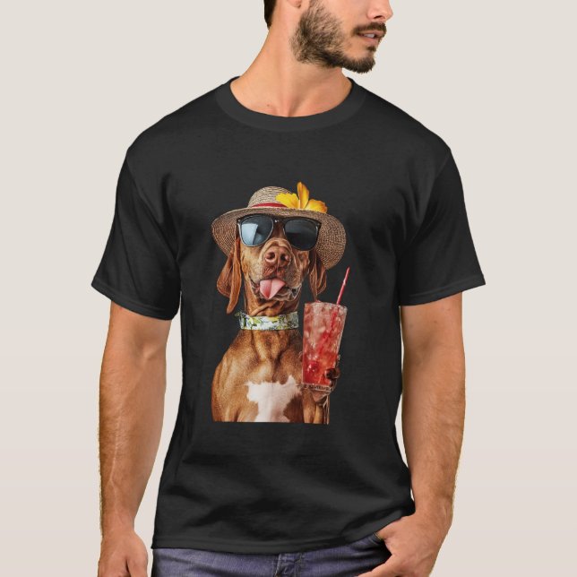 T-shirt Cocktail Rhodesian Ridgeback (Devant)