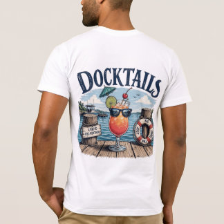 T-shirt Cocktails de quai