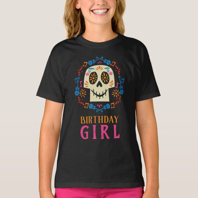 T-shirt Coco coloré Anniversaire Fiesta Anniversaire (Devant)