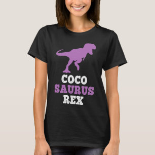 T-shirt Coco-saurus Rex Dino Dinosaure Cocosaurus Drôle 