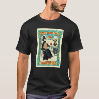 T-shirt Cocoa hollandais de patinage Art Nouveau Johann Ge