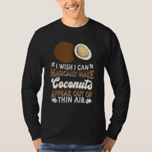 T-shirt Cocotier Palm Tree Plage d'été Fruit tropical Coc