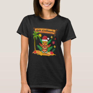 T-shirt Cocotiers Mele Kalikimaka Funny Hawaiian Chris