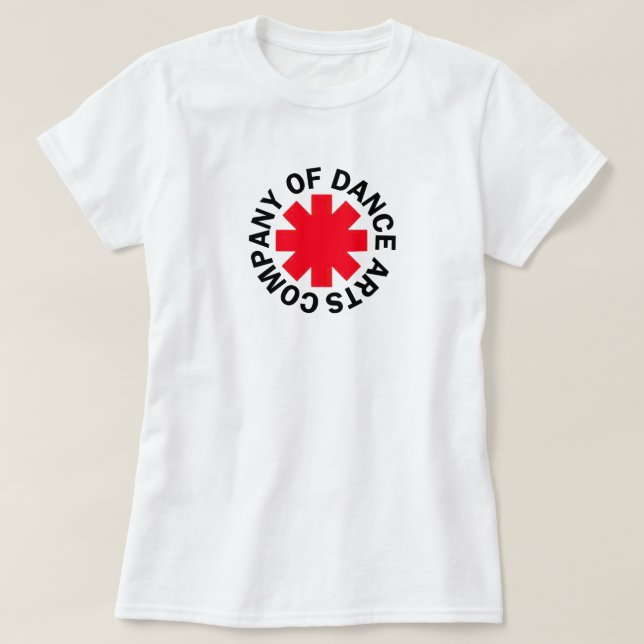 T-shirt CODA chaud rouge (Design devant)