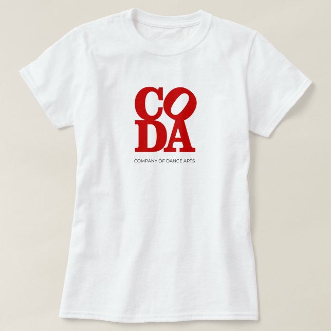 T-shirt CODA Love (Design devant)
