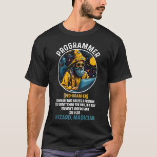 T-shirt Codage De Définition De Programmeur Drôle Et Ordin
