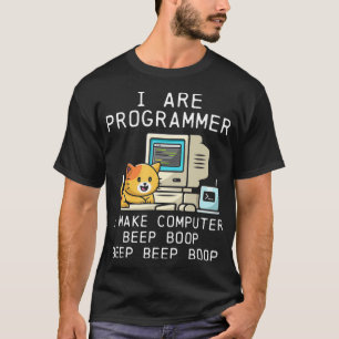 T-shirt Codage du bloc sonore du casque de programmateur