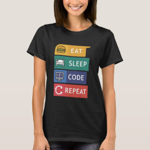 T-shirt Codage du programmeur de Coder amusant Code de som