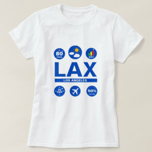 T-Shirt Code Aéroport Vérification Météo