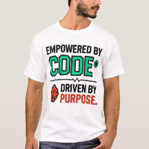T-Shirt Code Avec Objectif