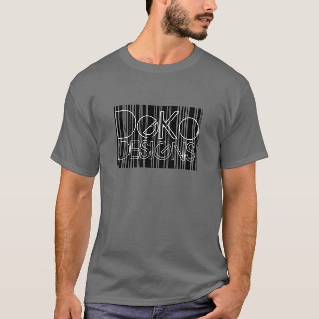 T-shirt Code barres (Devant)