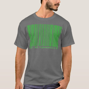 T-shirt Code-barres DX