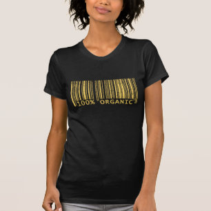 T-shirt Code barres organique de 100%