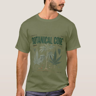 T-shirt Code Botanique Étude des Plantes