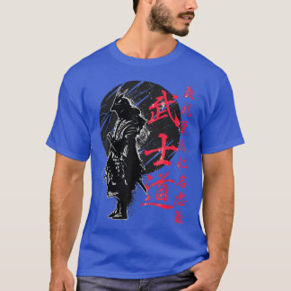 T-shirt Code Bushido Samouraï Guerrier Japonais Kanji 263