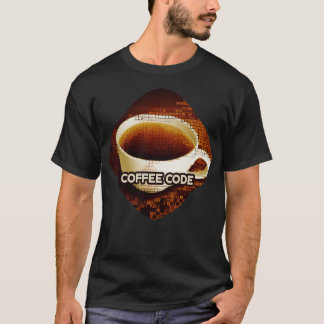 T-shirt Code café