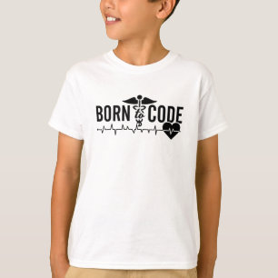 T-shirt Code de codage ICD du programmeur de code Médicale
