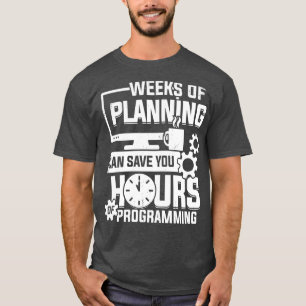 T-shirt Code de programmation Coding Programmer Coder Cade