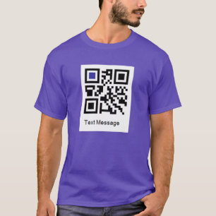 T-shirt Code de QR pour, JE SUIS GAI