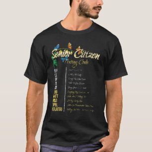 T-shirt Code de SMS grand-père papillon Nat