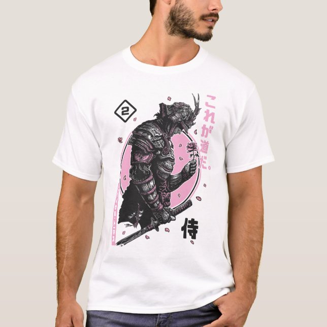 T-shirt Code du samouraï. (Devant)