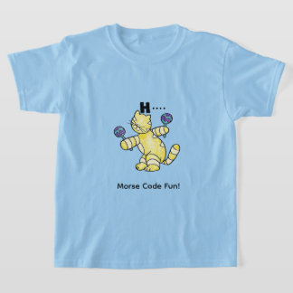T-shirt Code Morse en dessin animé pour les enfants ! Let