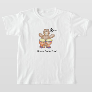 T-shirt Code Morse en dessin animé pour les enfants ! Let