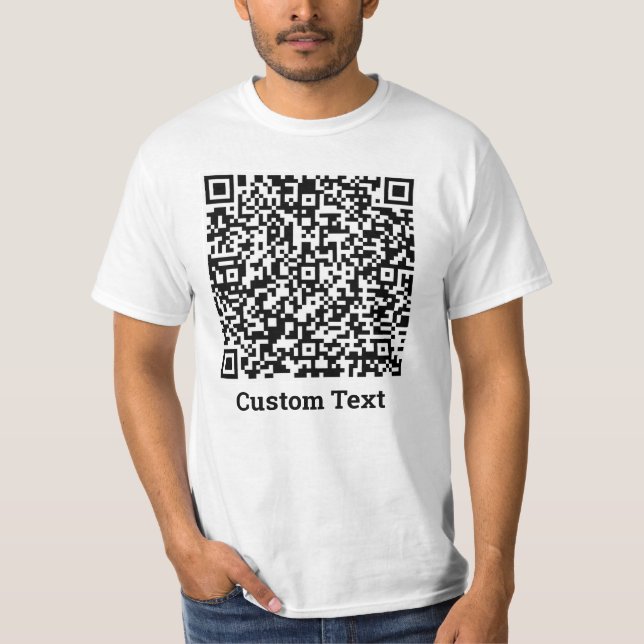 T-shirt Code QR (Devant)