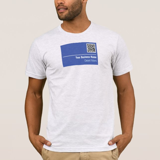 T-shirt Code QR des raccords de tapis (Devant)