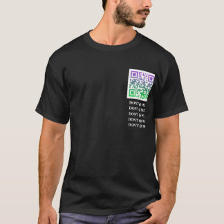 T-shirt Code QR DoodleDrip.com