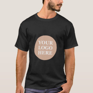 T-shirt Code QR noir élégant et élégant