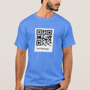 T-shirt Code QR pour VOUS ÊTES UN IDIOT !