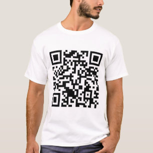 T-shirt Code Rickrolled du petit pain QR de Rick
