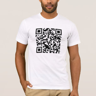 T-shirt Code Rickrolled du petit pain QR de Rick