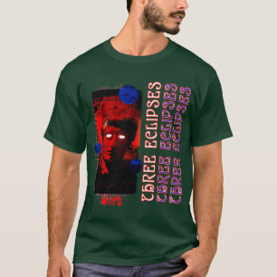 T-shirt Code Statue grecque Grunge Outrun Trois Éclipses S