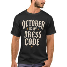 Code vestimentaire gothique d'Halloween d'octobre