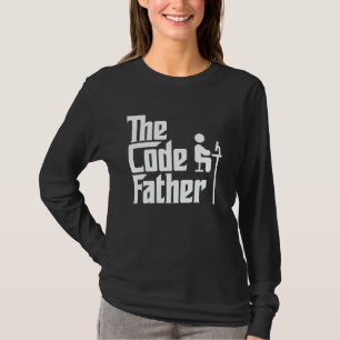 T-shirt Coder Code Père Drôle Programmation Ordinateur Sci