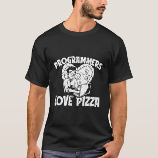 T-shirt Coder Coding Software Engineer Développeur Pizza P