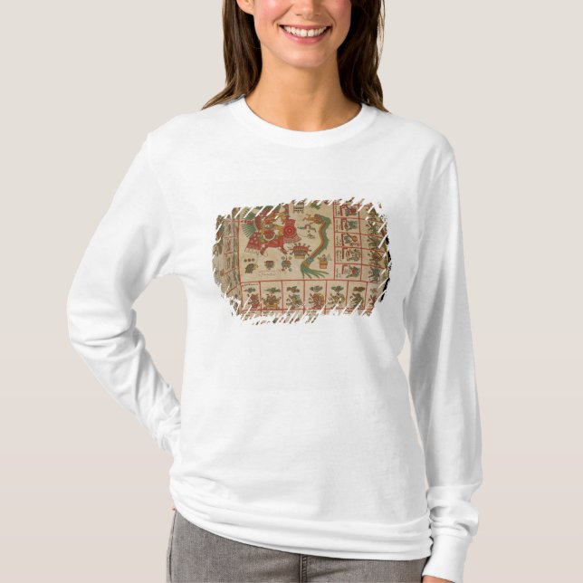 T-shirt Codex aztèque Borbonicus (Devant)