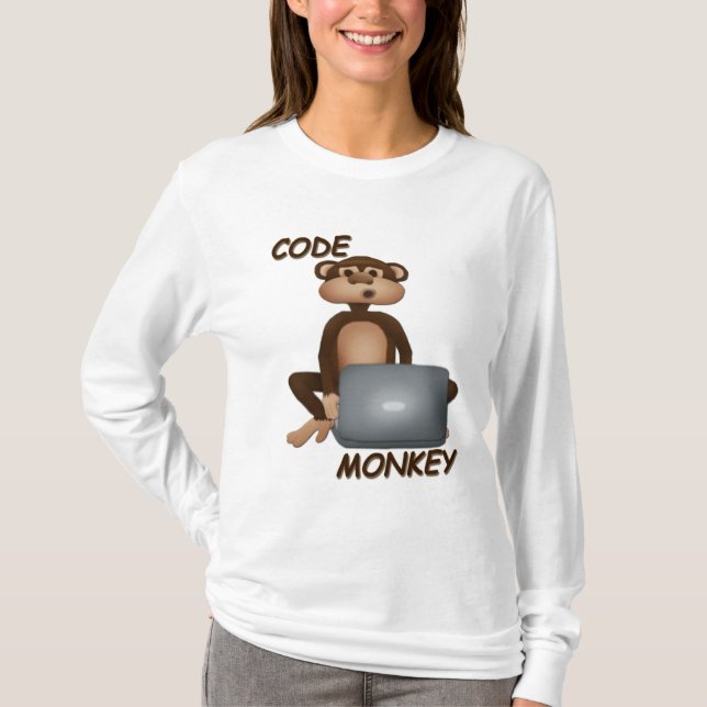T-shirt Codez le singe (Devant)