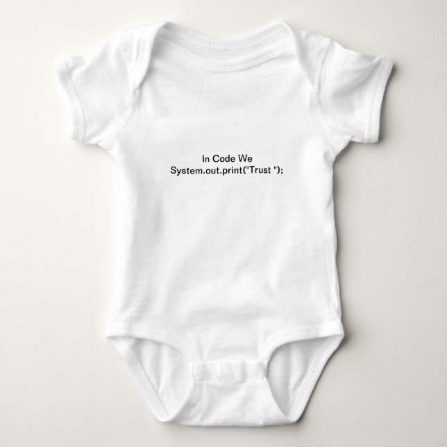 T-shirt Codez-nous font confiance (Devant)