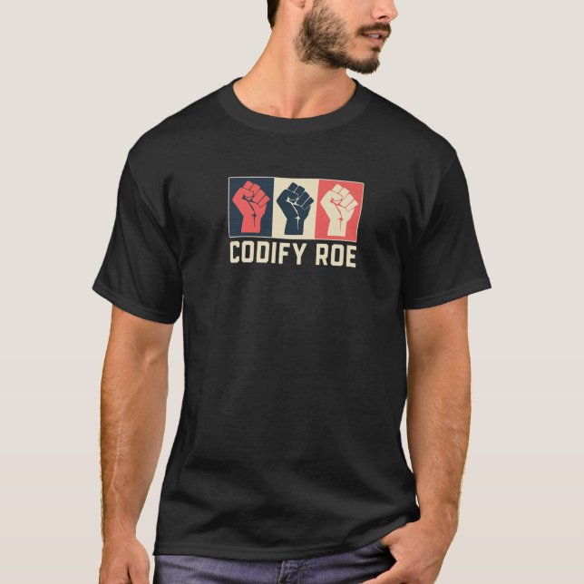 T-shirt Codify Roe V Wade Feminist Pro-Choice (Devant)