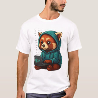 T-shirt Coding Red Panda