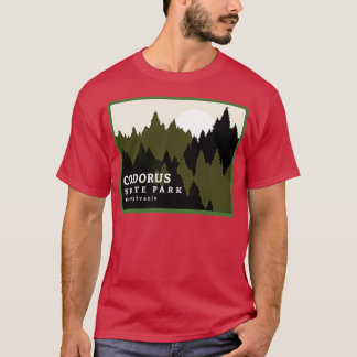 T-shirt Codorus State Park Pennsylvanie Forest Sunrise