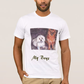 T-shirt Cody et boomer, mes garçons