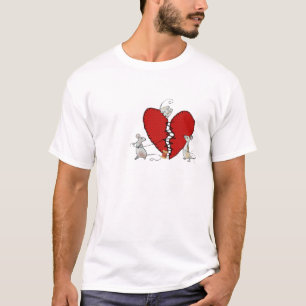 T-shirt Coeur